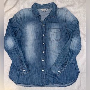 Old Navy Denim Button Up